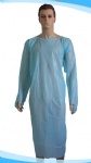 disposable standard thumb loop cpe gowns