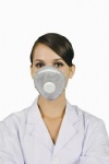 Disposable active carbon respirator